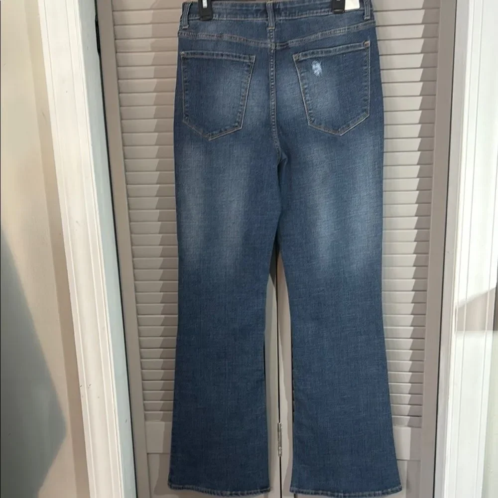 American Rag Blue Flare Wide Leg Jeans